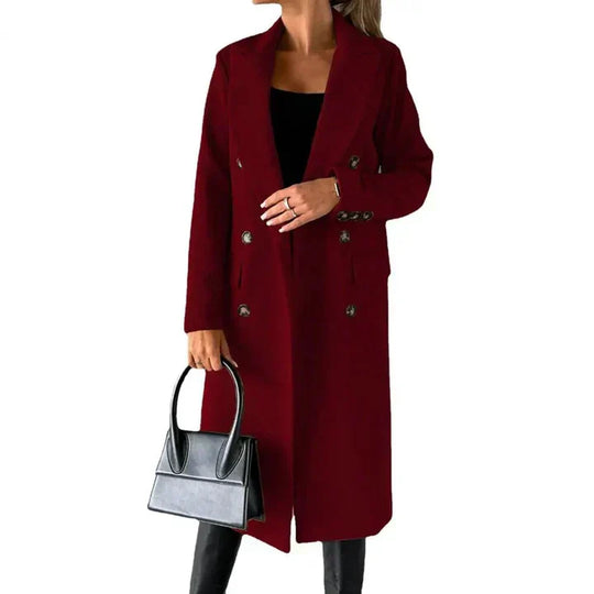 EB | Winterjacke für Frauen mit Revers Wärme mit Einem Hauch Von Mode