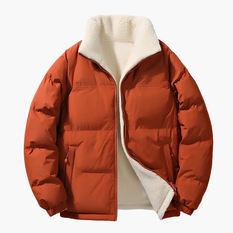 EB | Winter-Steppjacke mit Fleece-Innenfutter - Urbane Freizeitjacke, Lockere Passform, Warm, Ideal für Alltag & Outdoor