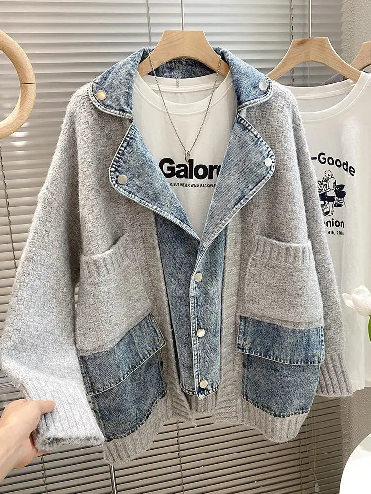 EB | Splicing Jeansjack Stilvoll & trendy