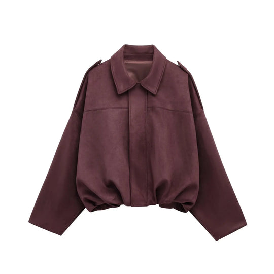 EB | Faux Suede Jacke