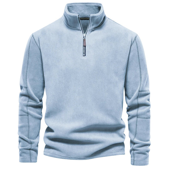EB | Weiches Fleece Sweatshirt mit Reißverschluss Warm und Komfortabel Ideal für Kaltes Wetter
