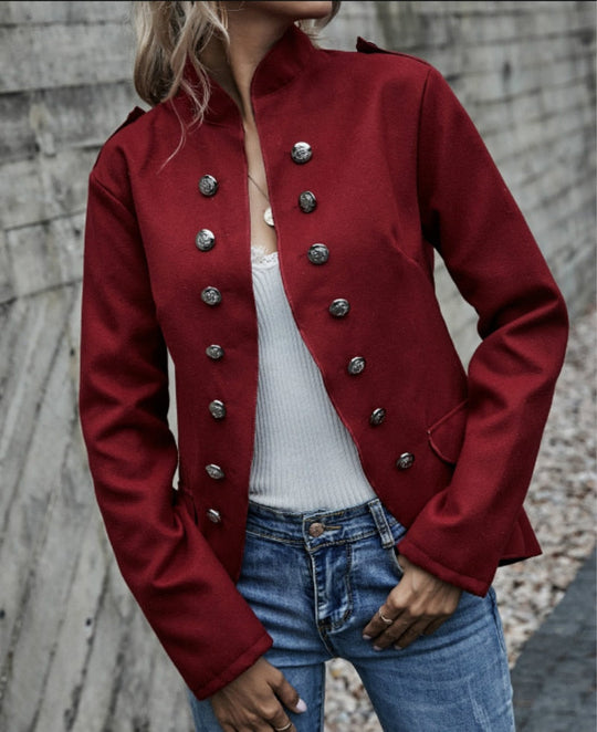 EB | Blazer Mit Modernen Knöpfen Für Einen Schlanken, Trendigen Look