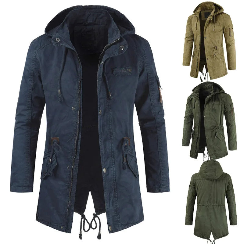 EB | Herren-Winterjacke, mit Kapuze & isolierend