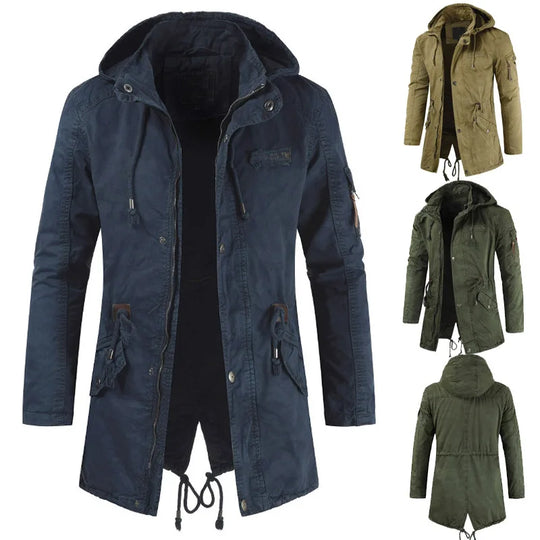 EB | Herren-Winterjacke, mit Kapuze & isolierend