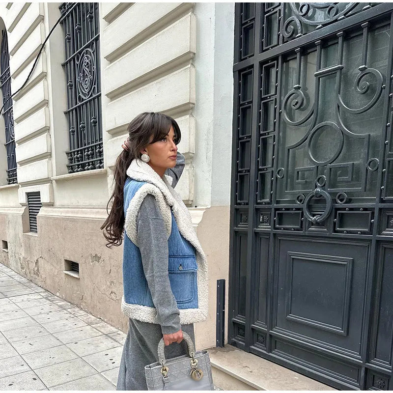 EB | Winter Jeansjacke Casual & Trendy