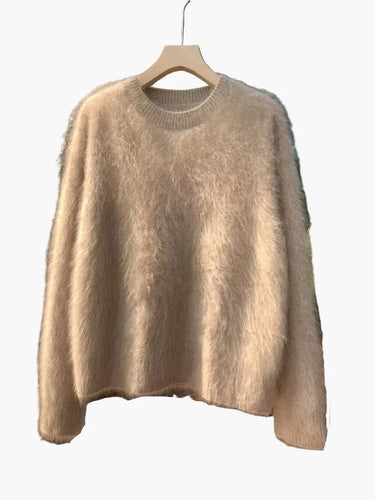 EB | Kuschelpullover Locker Geschnitten - Stilvoller Oversize Strick für Herbst & Winter