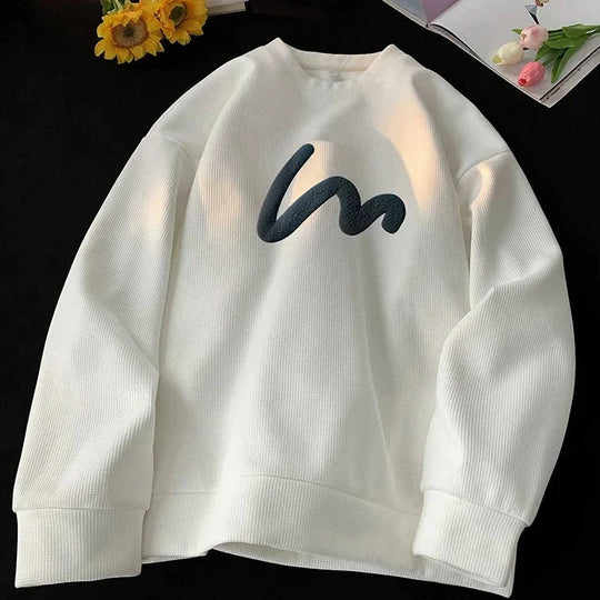 EB | Männer Wellenmuster Pullover