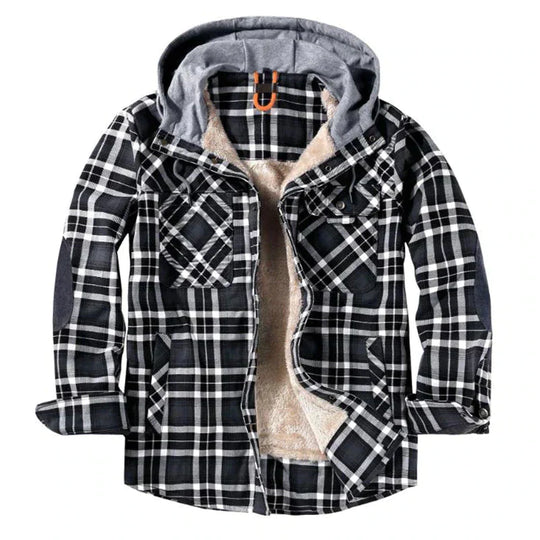 EB | Karierte Herrenjacke