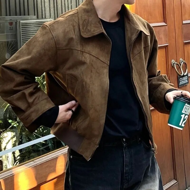 EB - Stilvolle Vintage Casualherbstjacke für Herren