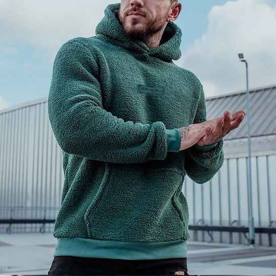 EB | Kapuzensweatshirt mit Premium Komfort Polyester Fleece Modern und Warm