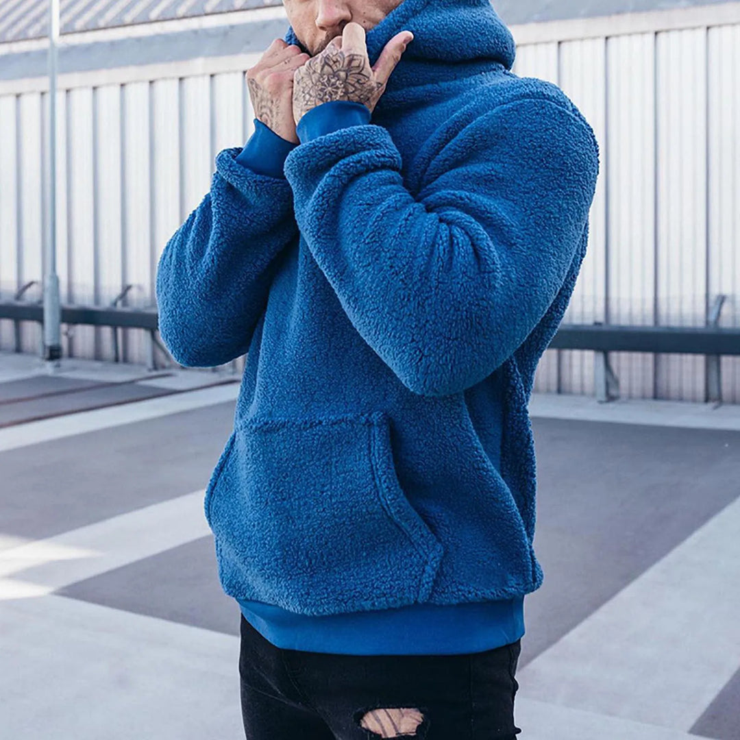 EB | Kapuzensweatshirt mit Premium Komfort Polyester Fleece Modern und Warm