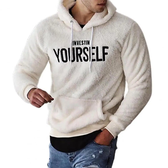EB | Hoodie mit Motivierendem Text Polyester-fleece Komfortabel und Trendy