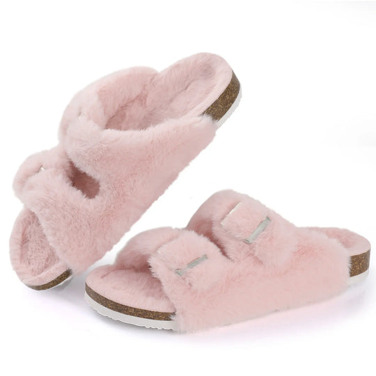 EB - Chic Winter-Plüsch-Fellpantoffeln für Damen