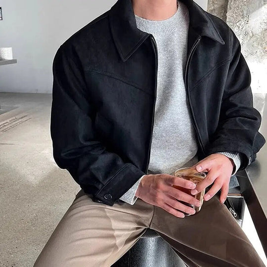 EB - Stilvolle Vintage Casualherbstjacke für Herren