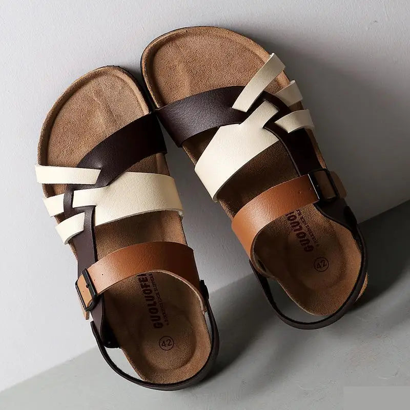 EB | Orthopädische Premium Ledersandalen