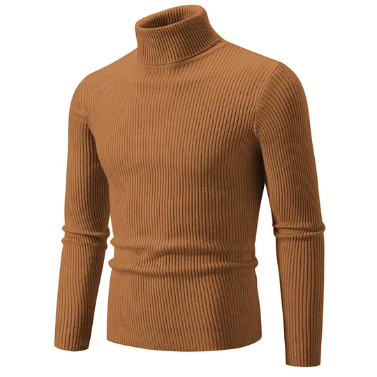 EB | Rollkragenpullover Baumwolle Stilvoll, Warm
