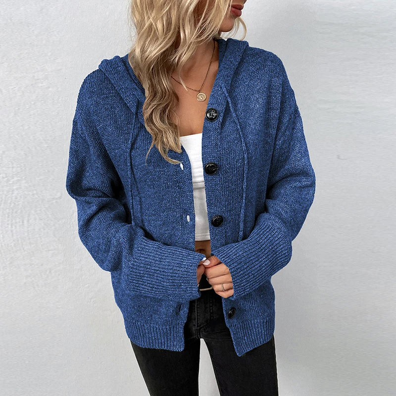 EB | Strickjacke mit Kapuze