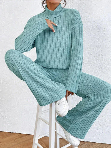 EB | Strickhose und Rollkragenpullover Set