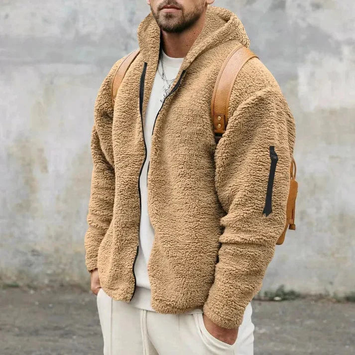 EB | Herren Kapuzen-Fleecejacke