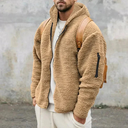 EB | Herren Kapuzen-Fleecejacke