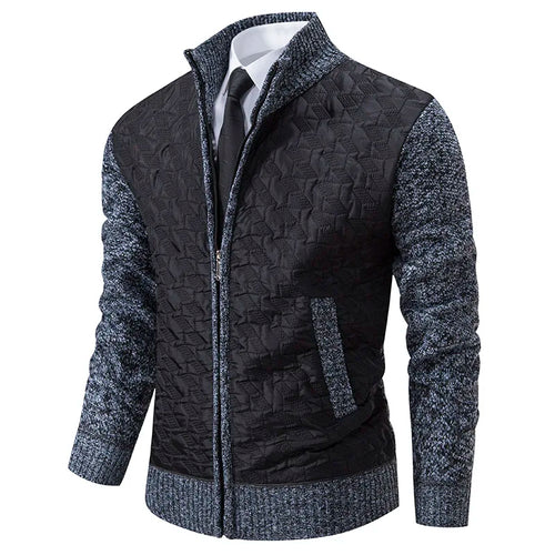 EB | Strickjacke mit Gepolsterter Front Warm und Modern Perfekt für Den Alltag