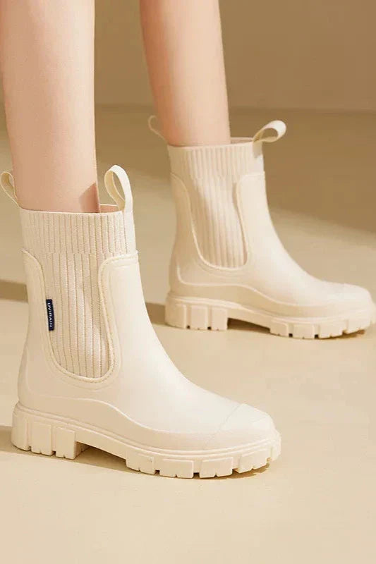 EB | Wasserdichte Stiefeletten mit Chunky Sohle
