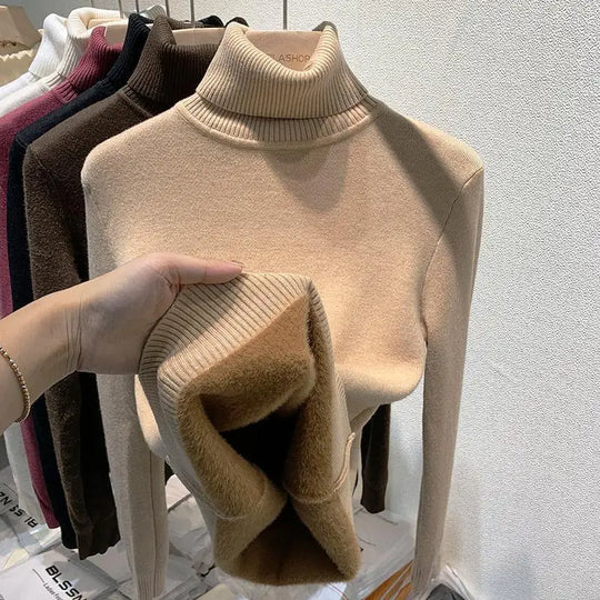 EB | Rollkragenpullover Modisch Warm Herbst Winter Elegant
