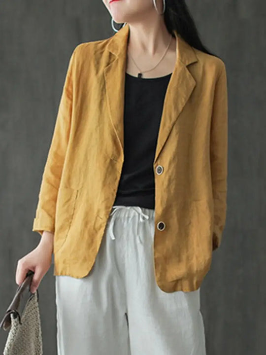 EB | Casual-Jacke mit Knöpfen für Damen