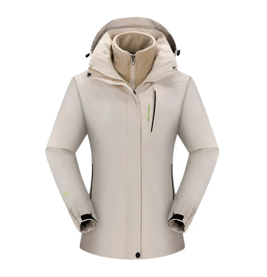 EB | 3-In-1 Fleecegefütterte Wanderojacke
