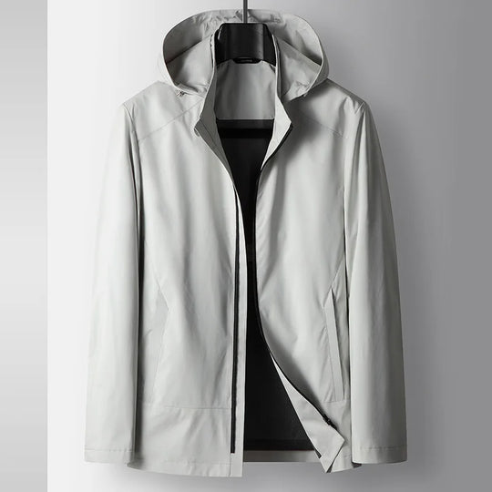 EB | Wasserdichte Herrenjacke mit Kapuze