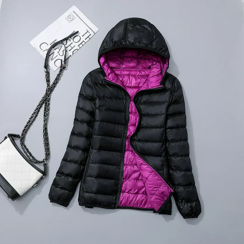 EB | Kapuzen Daunenjacke Spezielle Winter