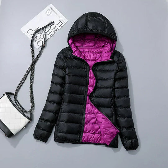 EB | Kapuzen Daunenjacke Spezielle Winter