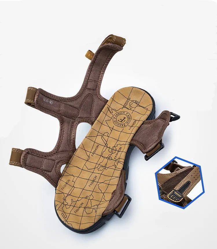 EB | Orthopädische Sandalen für Männer mit Riemen