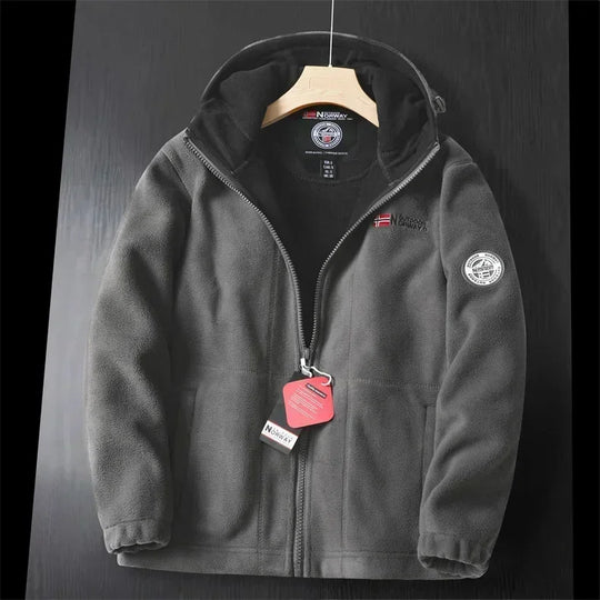 EB | Extra warme Zip Kapuzenjacke