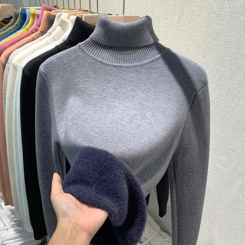 EB | Rollkragenpullover Modisch Warm Herbst Winter Elegant