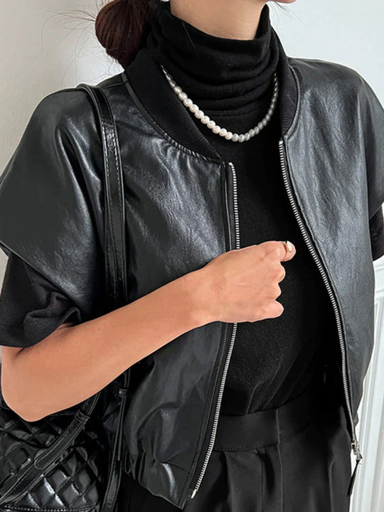 EB | Lederjacke Eng & Trendy