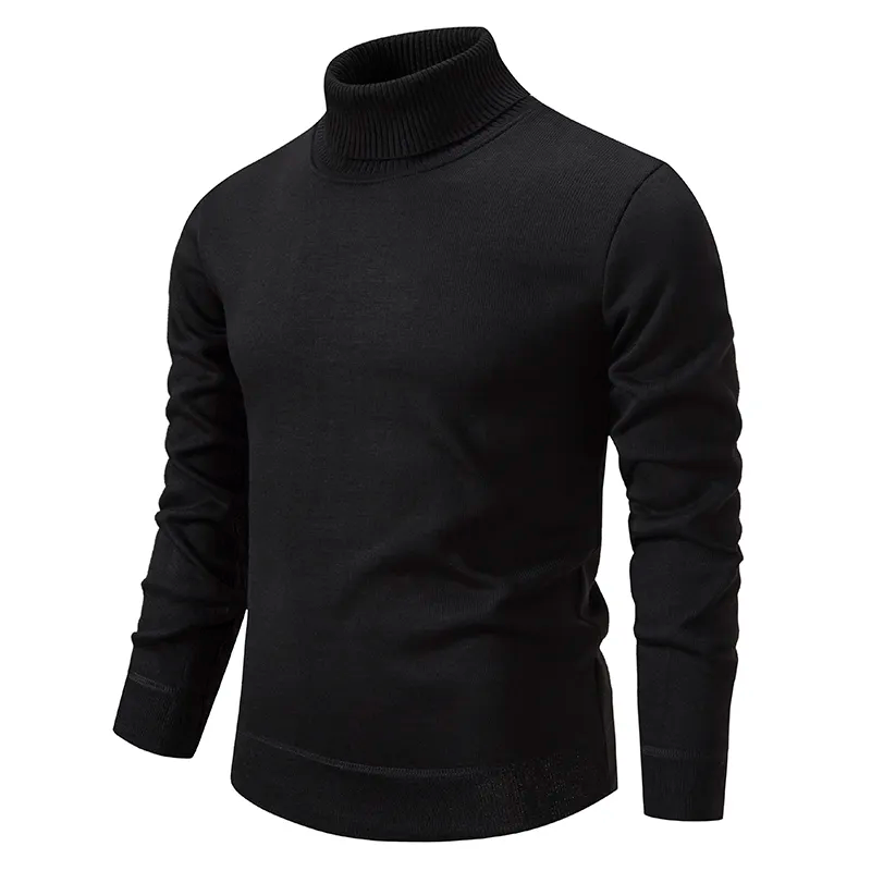 EB | Weicherer & Bequemer Herrenrollenkragenpullover aus Baumwolle