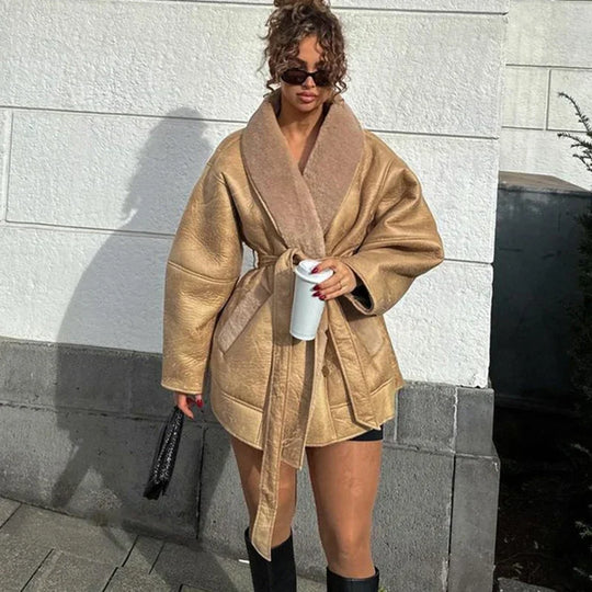 EB | Kragen jacke Für Frauen