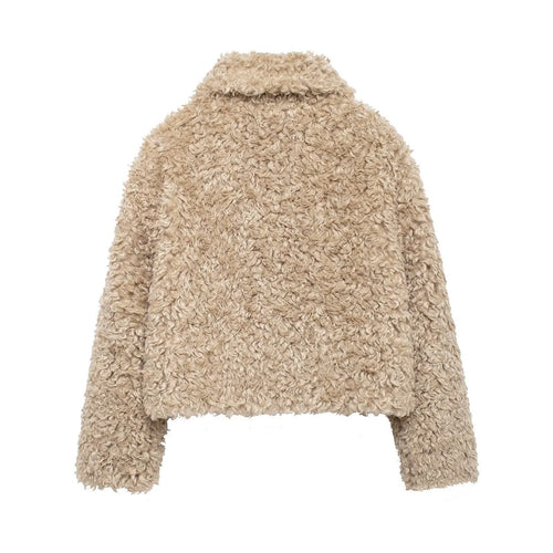 EB | Teddyjacke für Damen mit Keren Schnallenverschluss