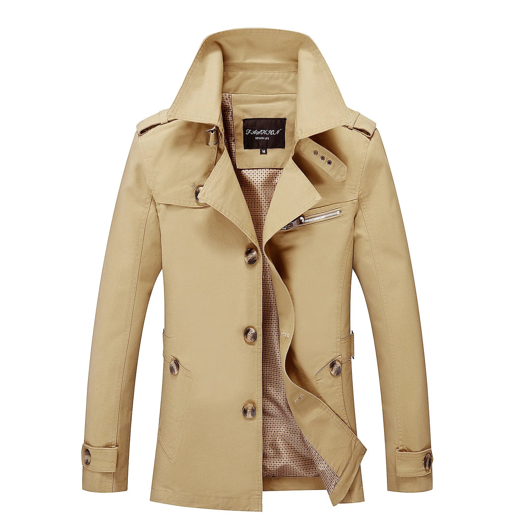 EB - Stylischer langer Herbst-Trenchcoat für Herren