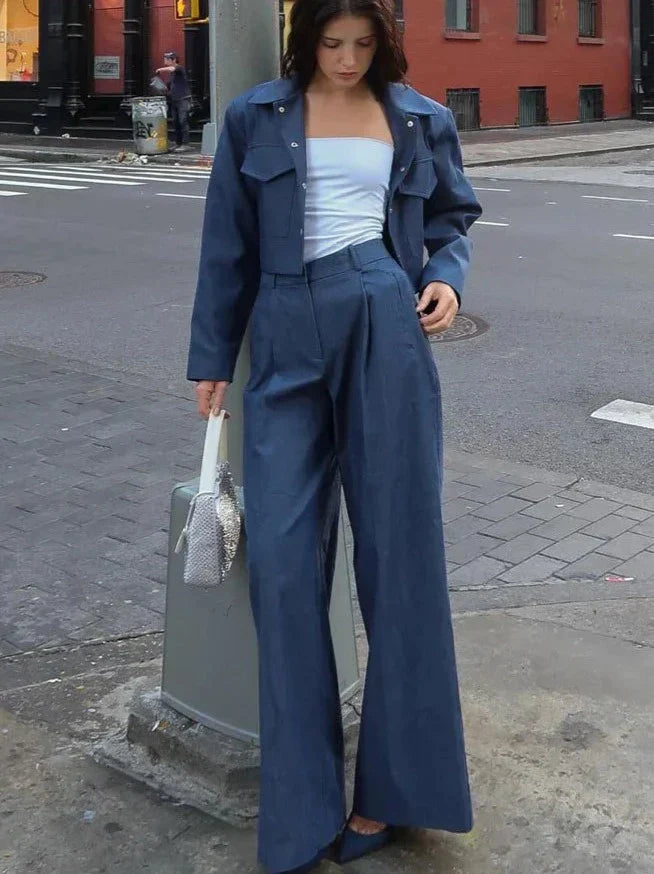 EB | Elegantes Streetwear Satz [Jacke+Hosen]