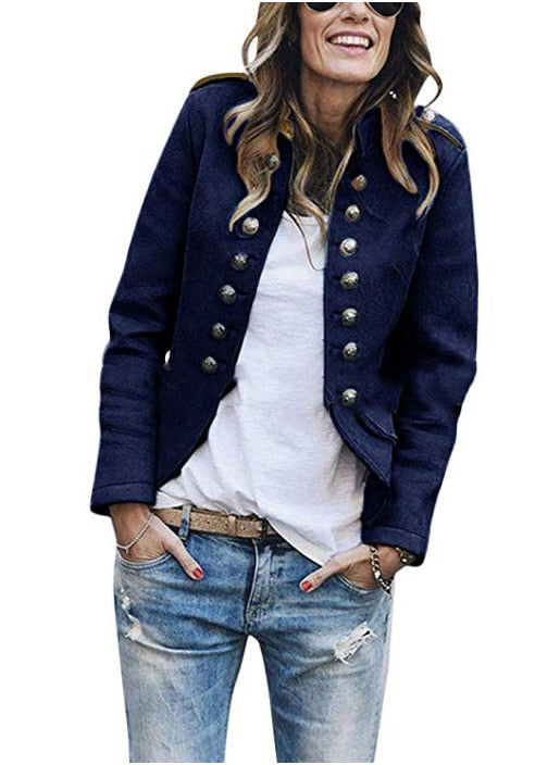 EB | Blazer Mit Modernen Knöpfen Für Einen Schlanken, Trendigen Look