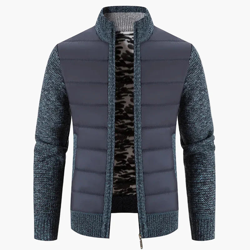 EB | Stepp-Strickjacke mit Reißverschluss - Lässiger Urban Style für Alltag und Freizeit