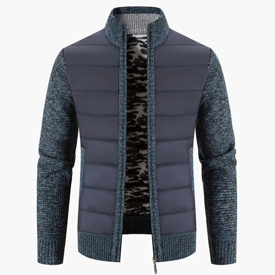 EB | Stepp-Strickjacke mit Reißverschluss - Lässiger Urban Style für Alltag und Freizeit