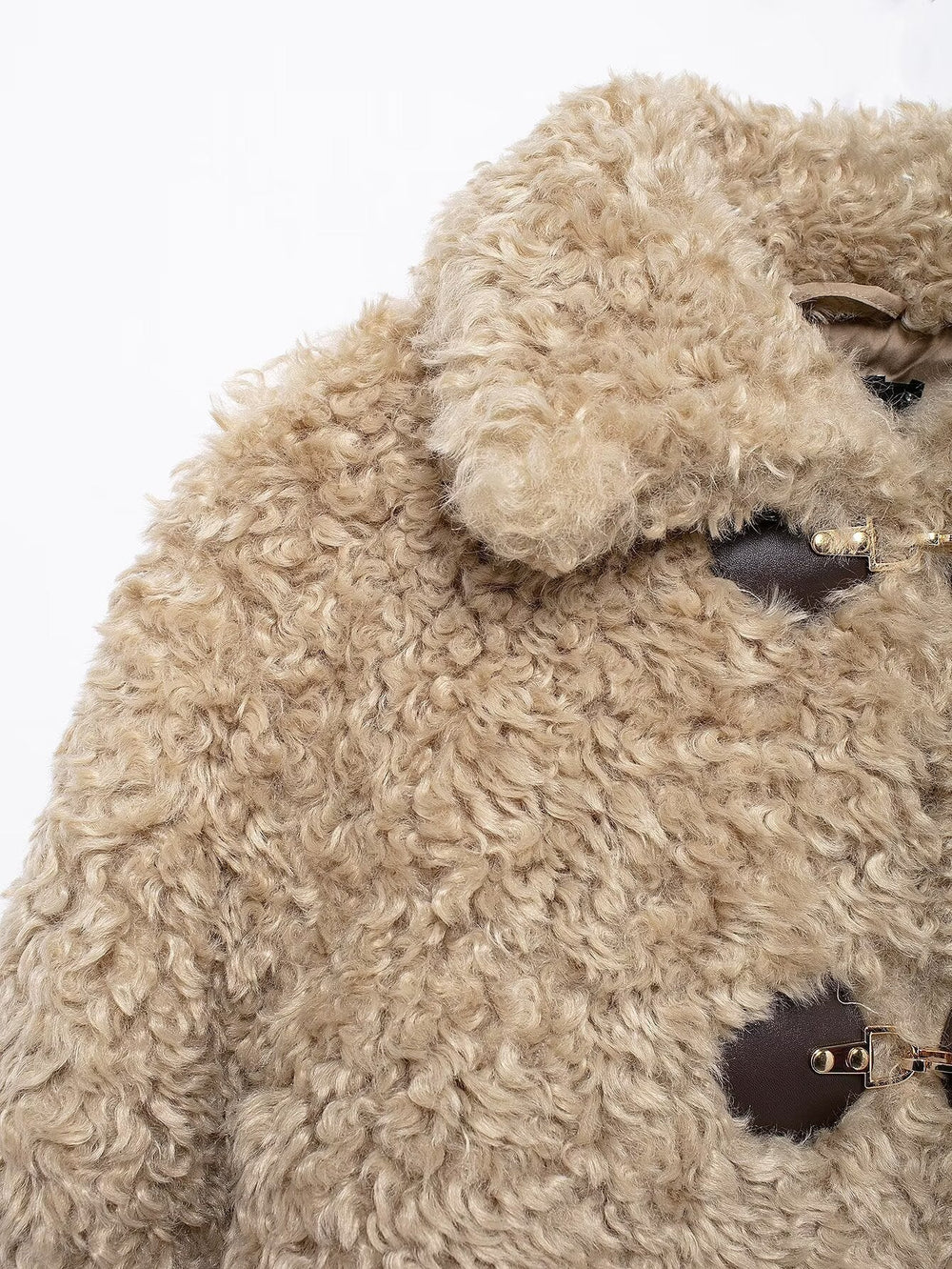 EB | Teddyjacke für Damen mit Keren Schnallenverschluss