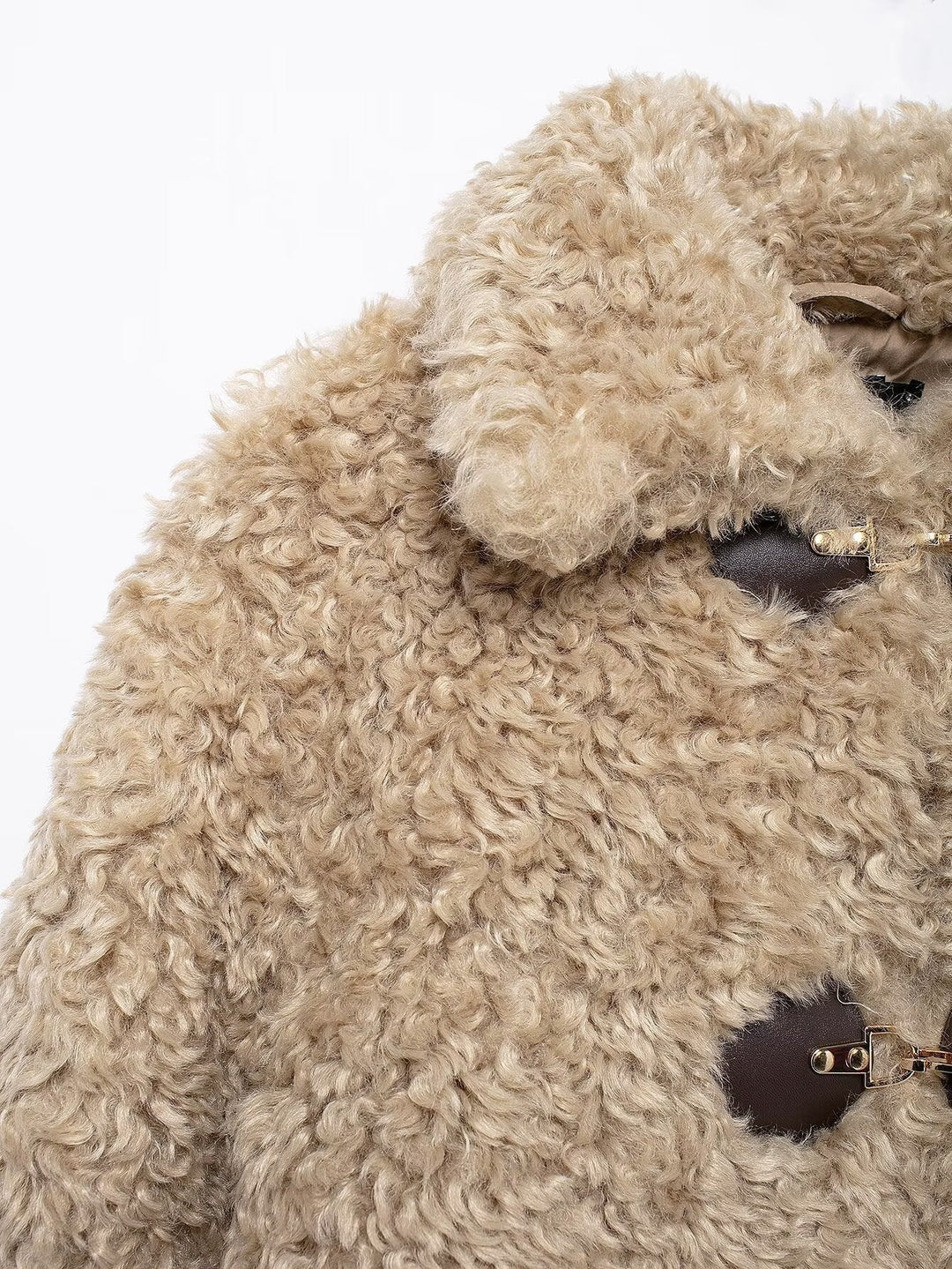 EB | Teddyjacke für Damen mit Keren Schnallenverschluss