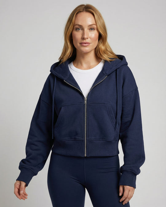 Oversize Sweatshirt Reißverschluss | EB