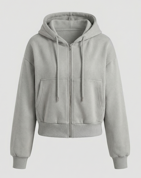 Oversize Sweatshirt Reißverschluss | EB