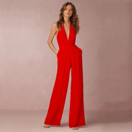 EB | Eleganter Neckholder-Jumpsuit