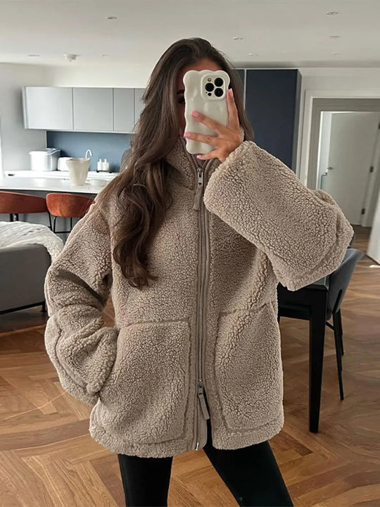 EB | Warme Teddy Jas